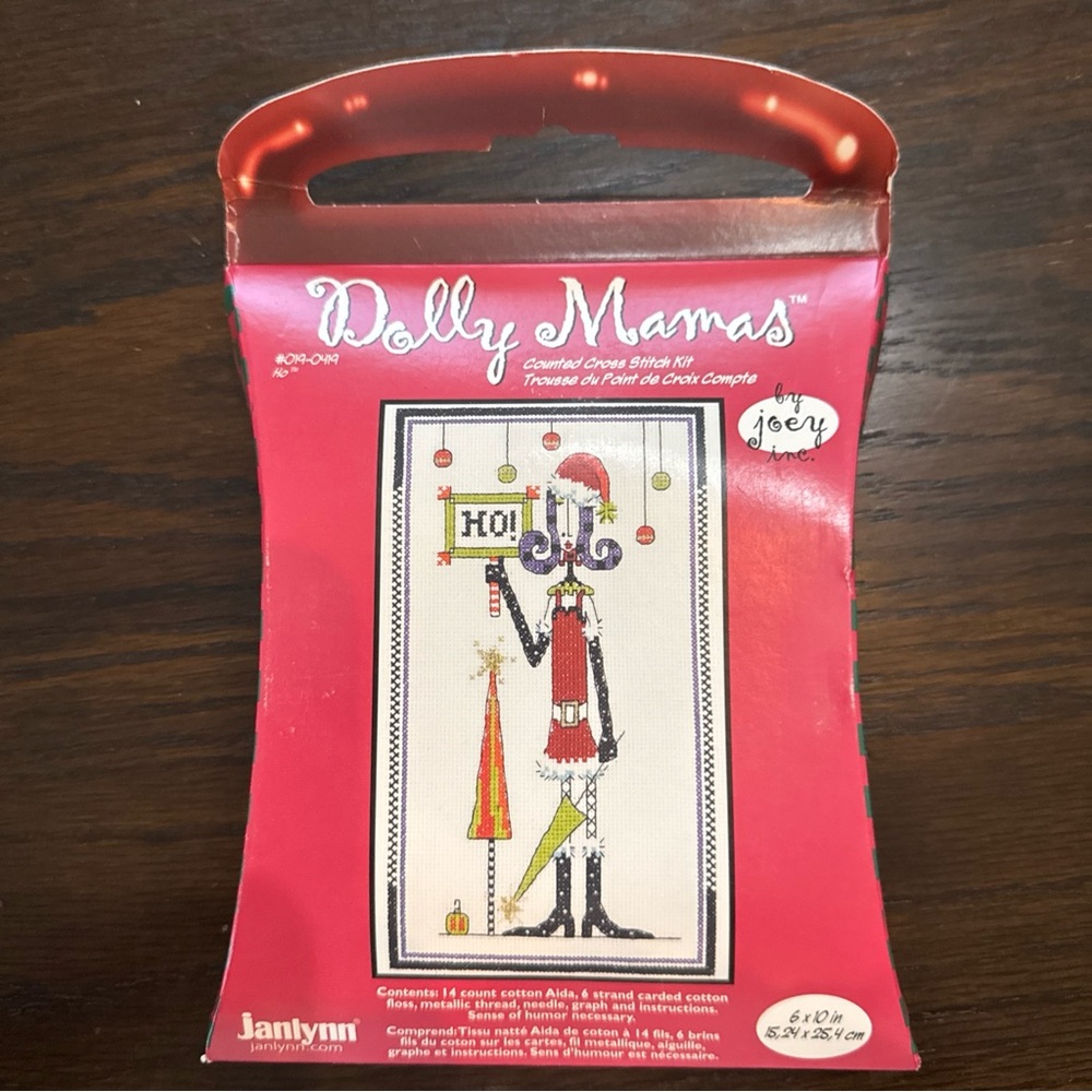Dolly Mamas Counted Cross Stitch Kit Ho #019-0419 Grannycore